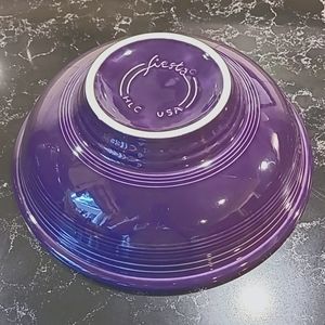 💃 Fiestaware Plum Pedestal Bowl